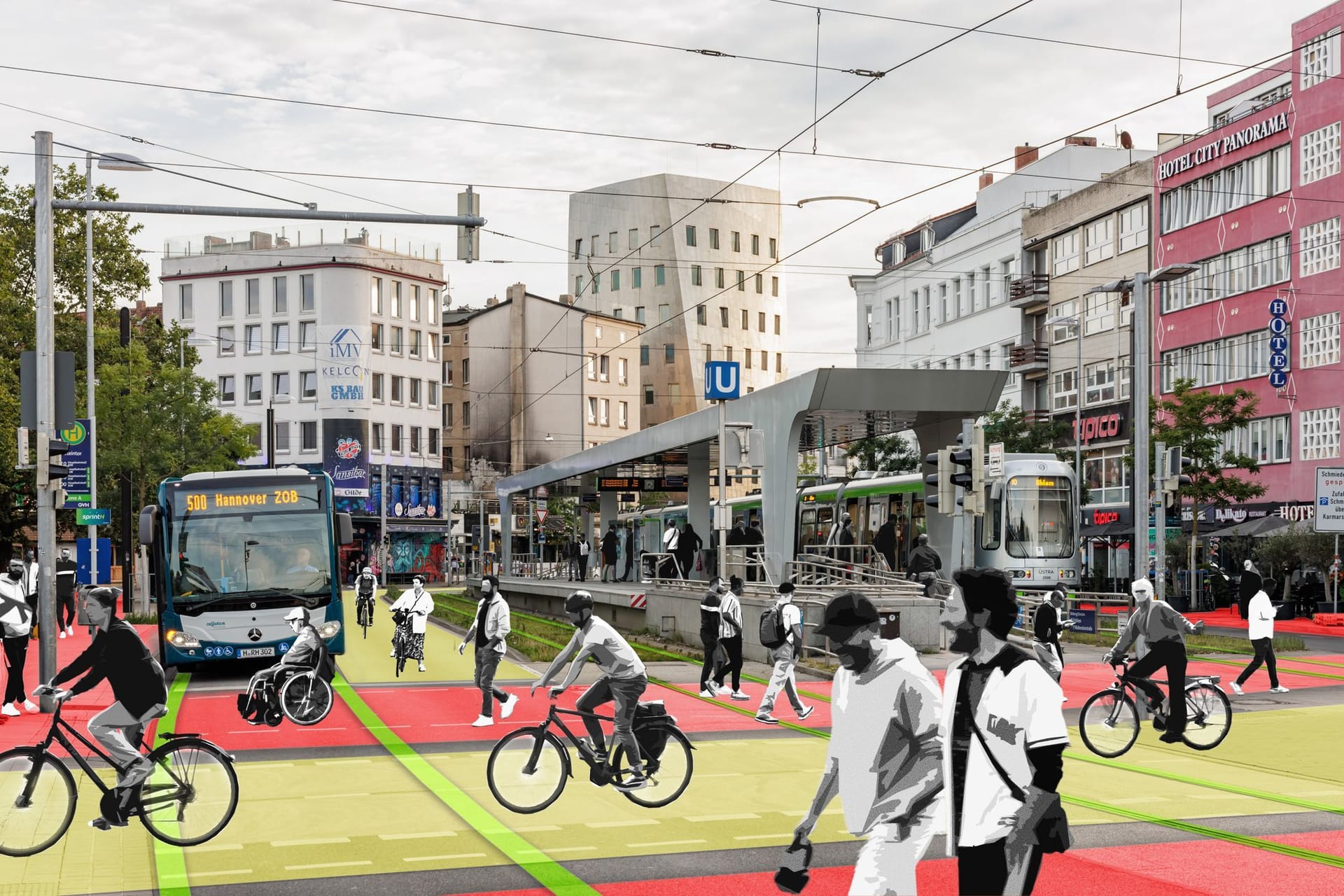 Neues Mobilitätskonzept für Hannovers Innenstadt