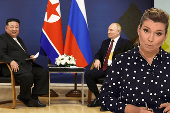 Staatsfernsehen kommentiert Putin-Kim-Treffen