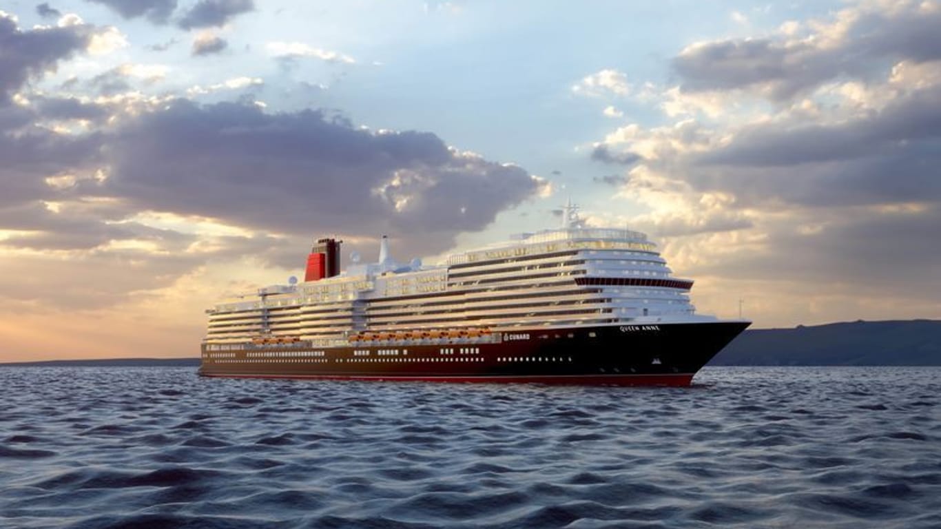 Der Gegenentwurf zu den eher schrillen Royal-Caribbean-Riesen: Die klassisch gehaltene "Queen Anne" von Cunard Line.