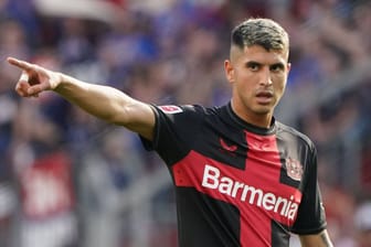 Exequiel Palacios: Der Argentinier bleibt Bayer Leverkusen vorerst erhalten.