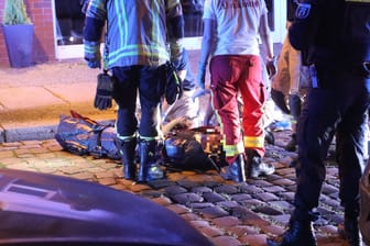 Unfallopfer in Köpenick: Der Mann wurde bei dem Sturz schwer verletzt.