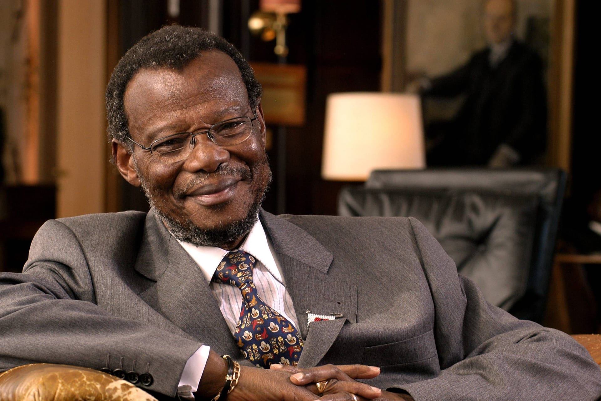 Prinz Mangosuthu Buthelezi in Berlin (Archivbid): Mangosuthu Buthelezi ist im Alter von 95 Jahren gestorben.
