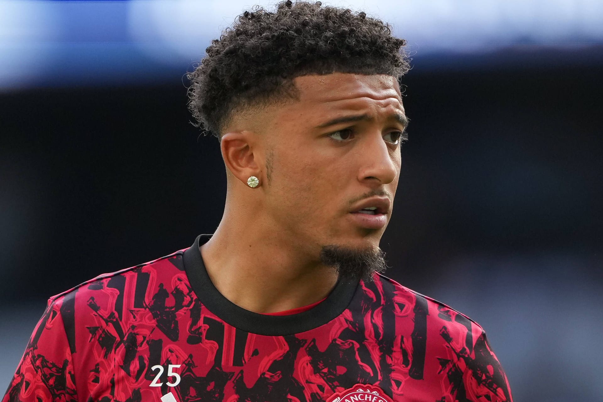 Jadon Sancho im Trainingsdress von Manchester United: Der einstige BVB-Star enttäuscht bei den "Red Devils".