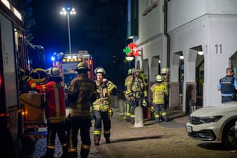 Feuer in einem früheren Friseursalon in Reichenbach - der Laden war Anfang des Jahres bereits ein Tatort.