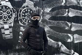 Grafitti-Maler "Tank": Seine Wandporträts können Berlinerinnen und Berliner an vielen Ecken beobachten.
