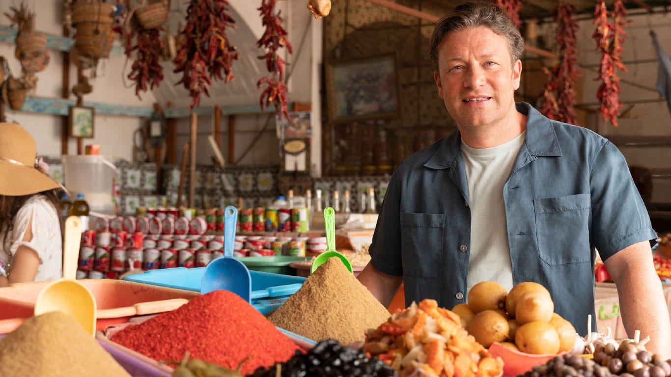 Jamie Oliver: Der TV-Koch schwingt bald bei RTL den Löffel.
