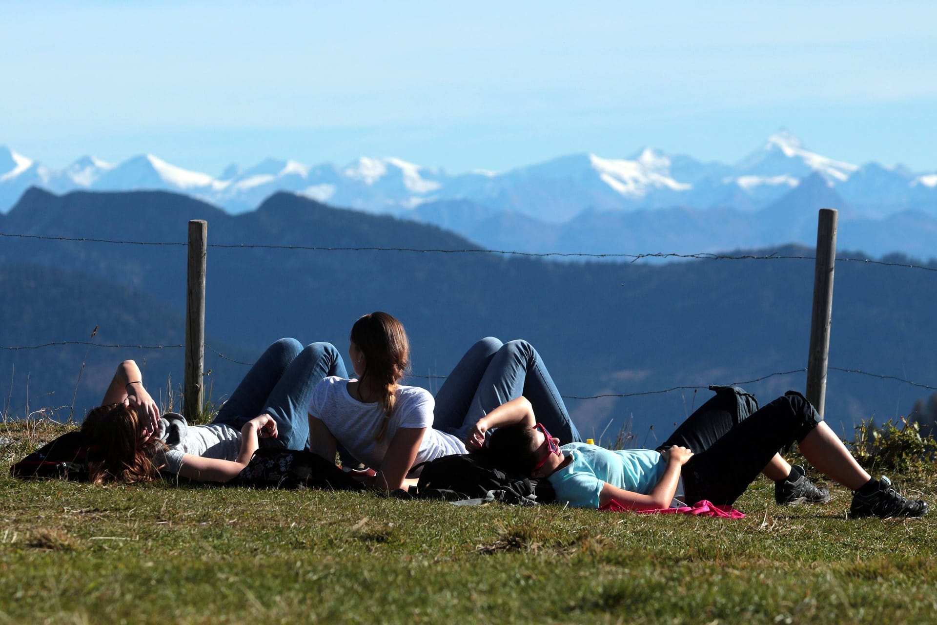 Von der Küste bis zu den Bergen – In ganz Deutschland herrscht sommerliches Wetter.