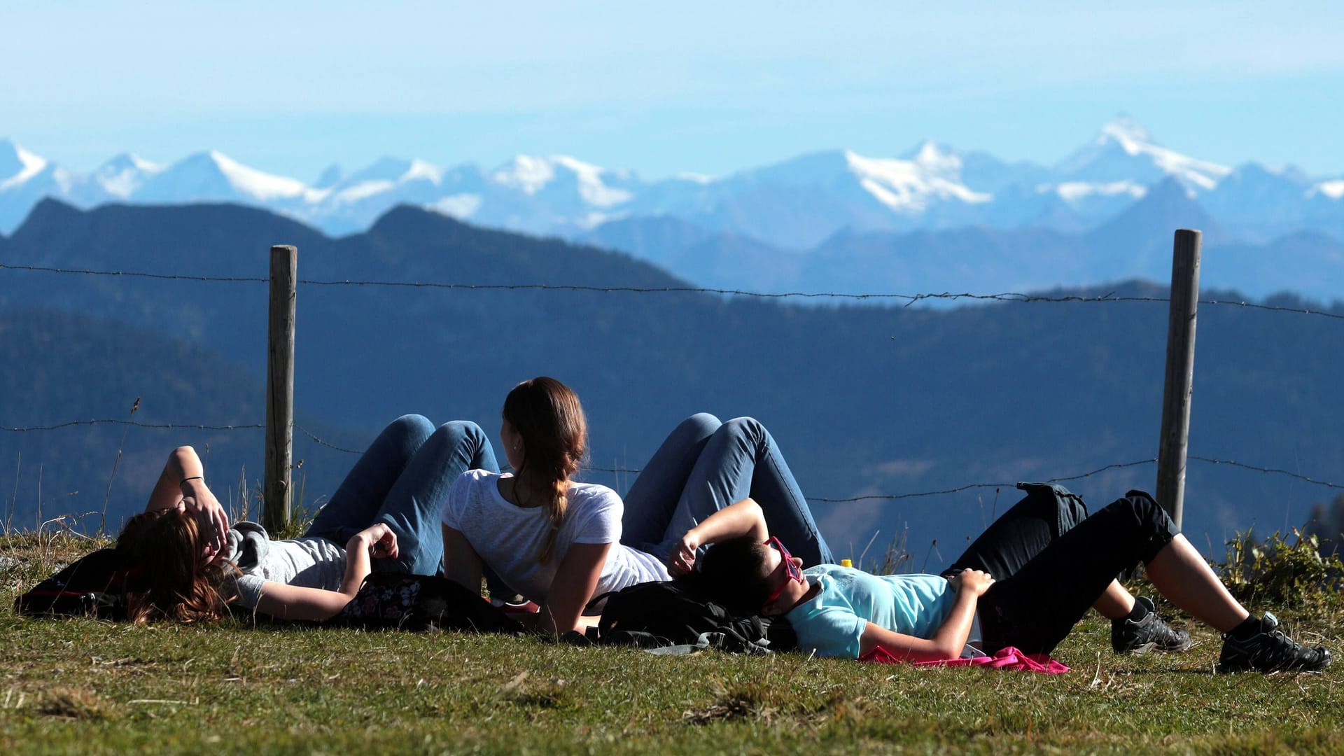 Von der Küste bis zu den Bergen – In ganz Deutschland herrscht sommerliches Wetter.