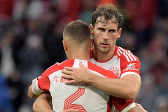 Joshua Kimmich (l.) und Leon Goretzka: Beide pflegten ein gutes VerhΓ€ltnis zu Julian Nagelsmann. Joshua Kimmich (l.) und Leon Goretzka: Beide pflegten ein gutes VerhΓ€ltnis zu Julian Nagelsmann.