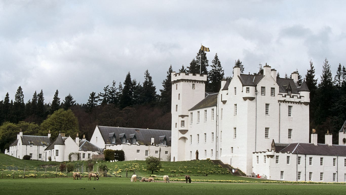 Das schottische Blair Castle: Hier wurden 40 Flaschen des edlen Tropfens entdeckt.