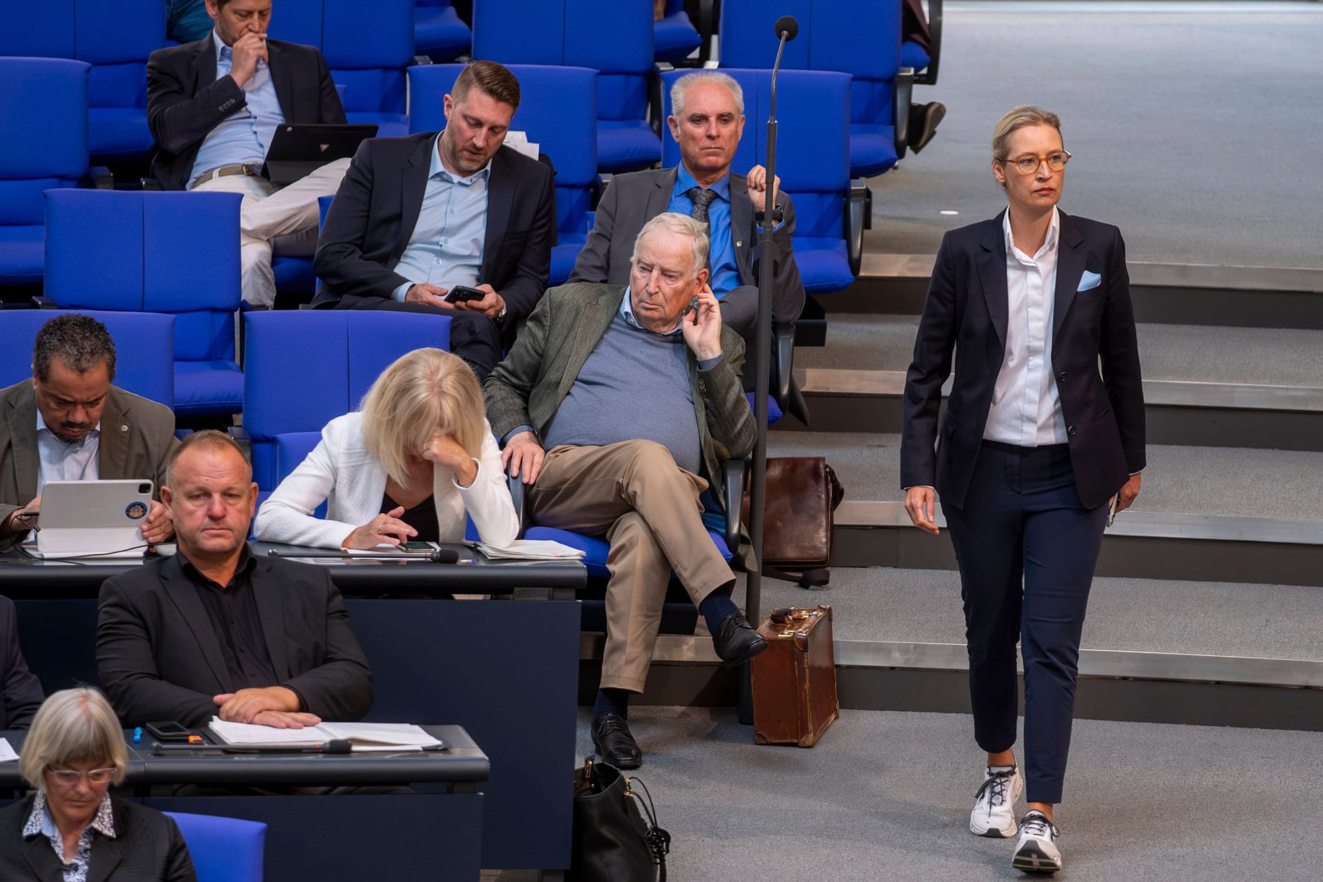 Bundestagsfraktion der AfD (Archivbild): Die Fraktion scheitert zum wiederholten Male an einem Einzug ins Bundestagspräsidium.