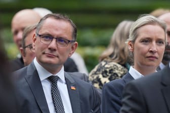 Alice Weidel und Tino Chrupalla: Die AfD-Bundesvorsitzenden lassen ihre Europakandidaten prüfen – und stehen selbst in der Kritik.