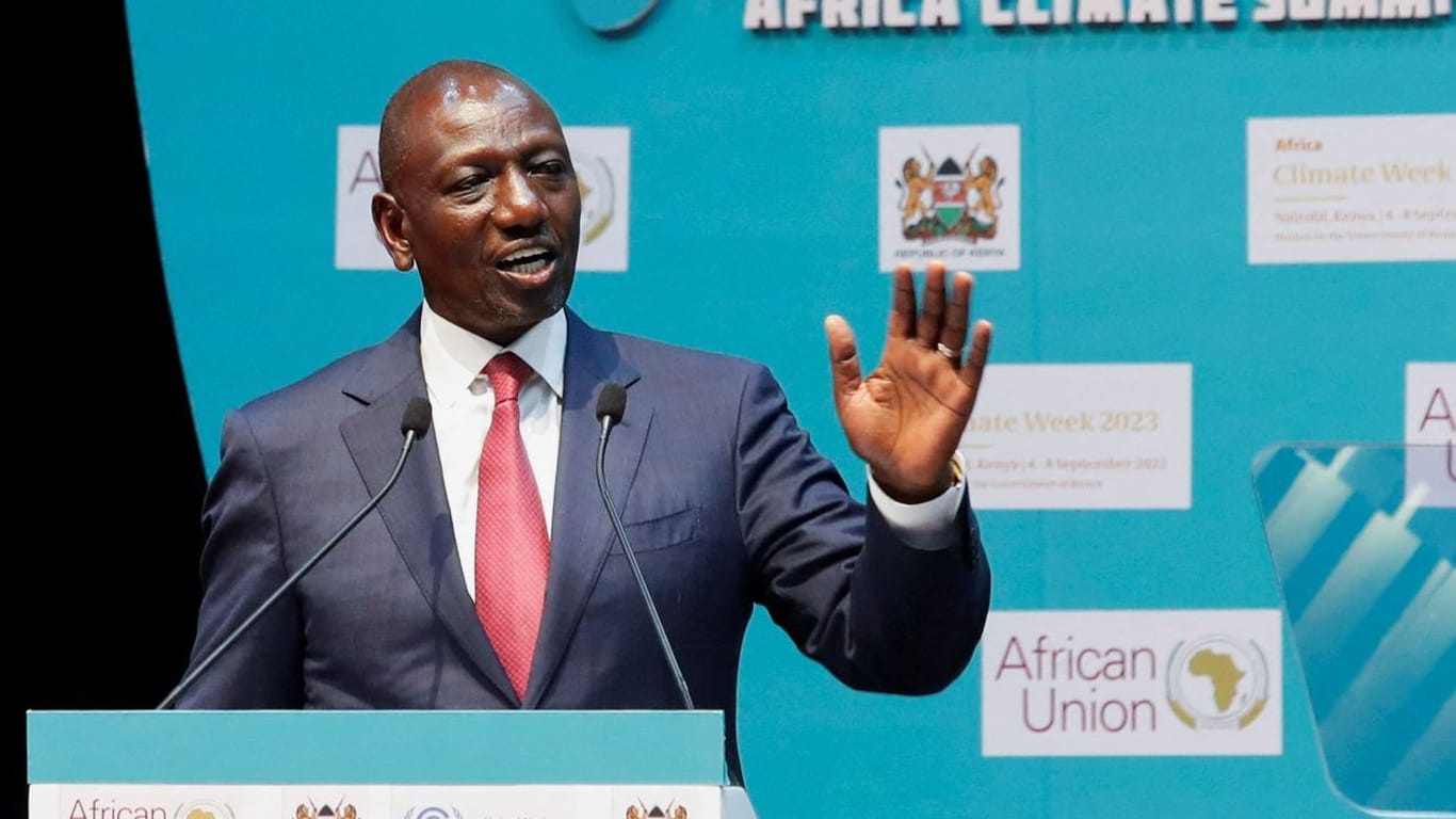 Africa Climate Summit 2023 at the Kenyatta International Convention Centre (KICC) in Nairobi