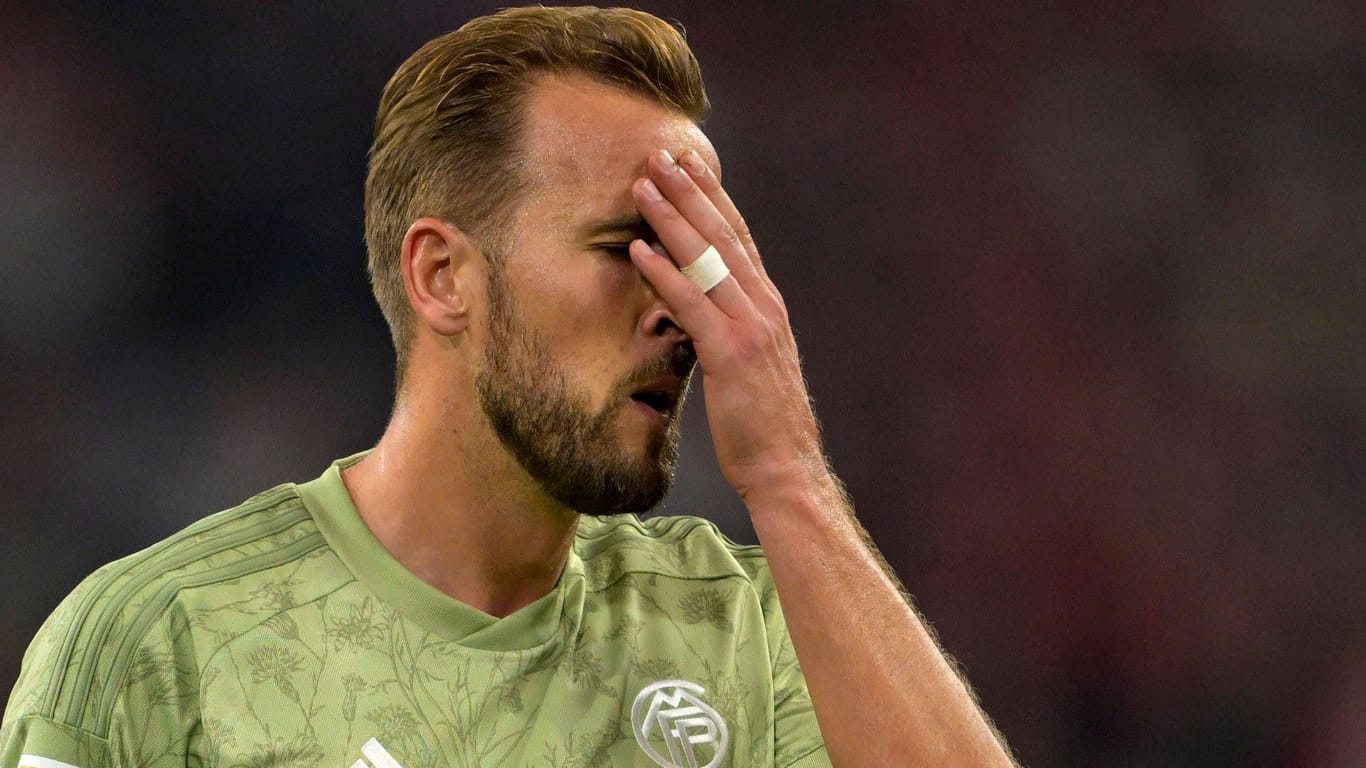 Harry Kane: Der Bayern-Torjäger schoss zwar ein Tor, konnte aber keinen Sieg holen.