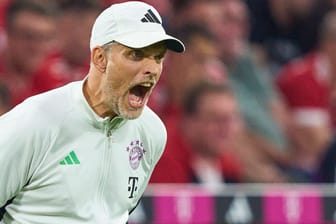 Thomas Tuchel: Der Trainer des FC Bayern muss Serge Gnabry ersetzen.