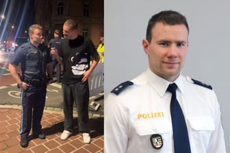 Ein Video des Polizisten Thomas Rückerl aus Oberfranken geht auf TikTok gerade viral