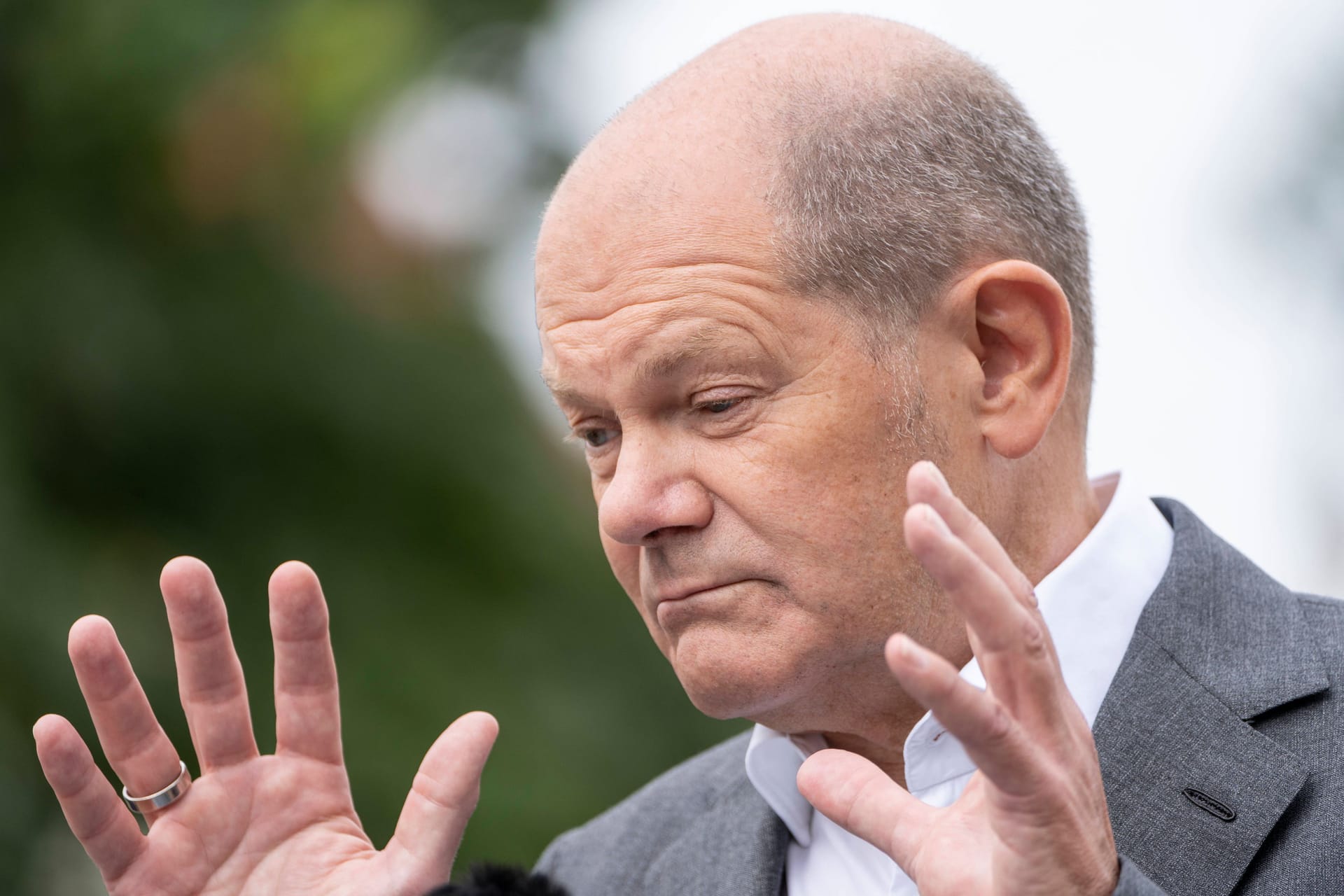 Bundeskanzler Olaf Scholz: Ein Blatt nannte ihn den "Mann ohne Eigenschaften" (Archivbild).