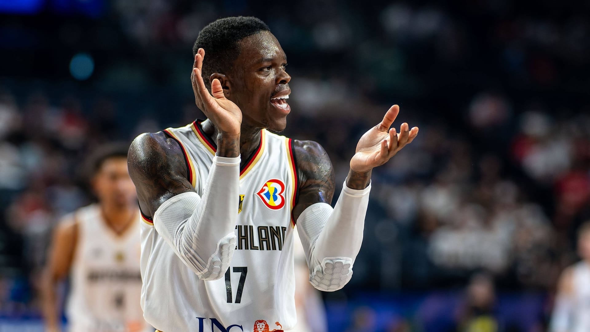 Dennis Schröder: Der deutsche Kapitän war voller Emotionen.