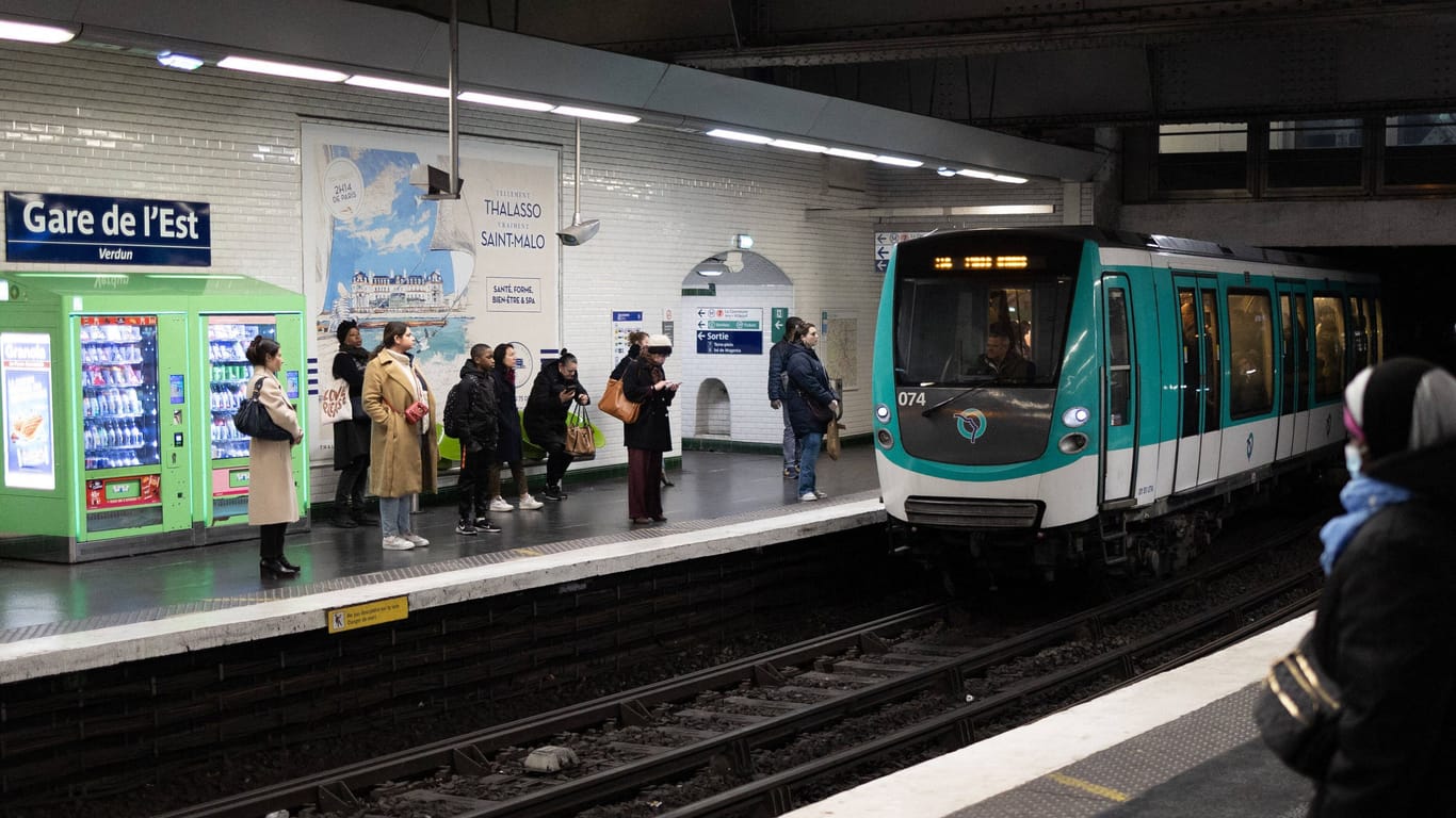 Die Metrostation Gare de L'Est (Symbolbild): Hier beging der Mann den versuchten Diebstahl.