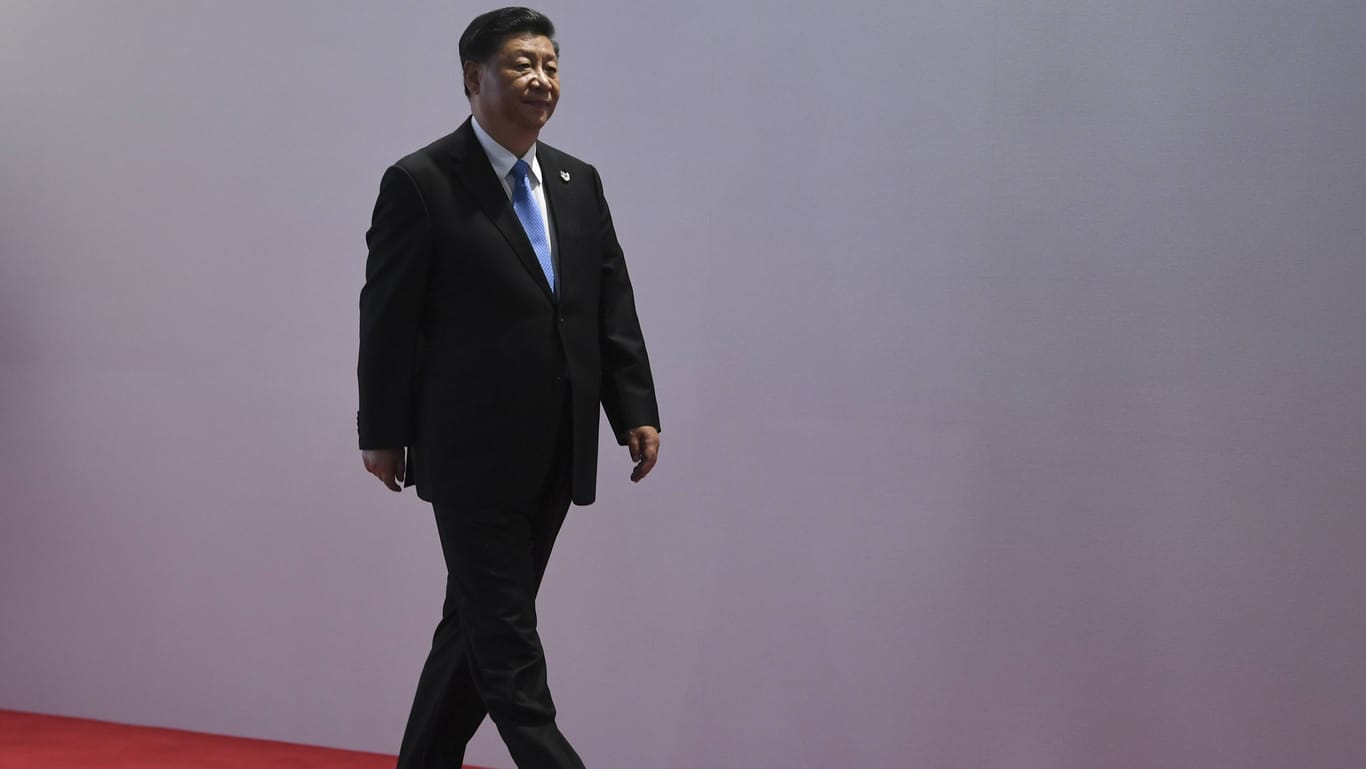 Auf dem Vormarsch: Präsident Xi Jingping positioniert die Weltmacht China gegen den Westen (Archivbild von 2019).
