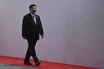 Auf dem Vormarsch: Präsident Xi Jingping positioniert die Weltmacht China gegen den Westen (Archivbild von 2019).