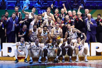 Die deutsche Basketball-Nationalmannschaft: Das DBB-Team krönte sich zum Weltmeister.