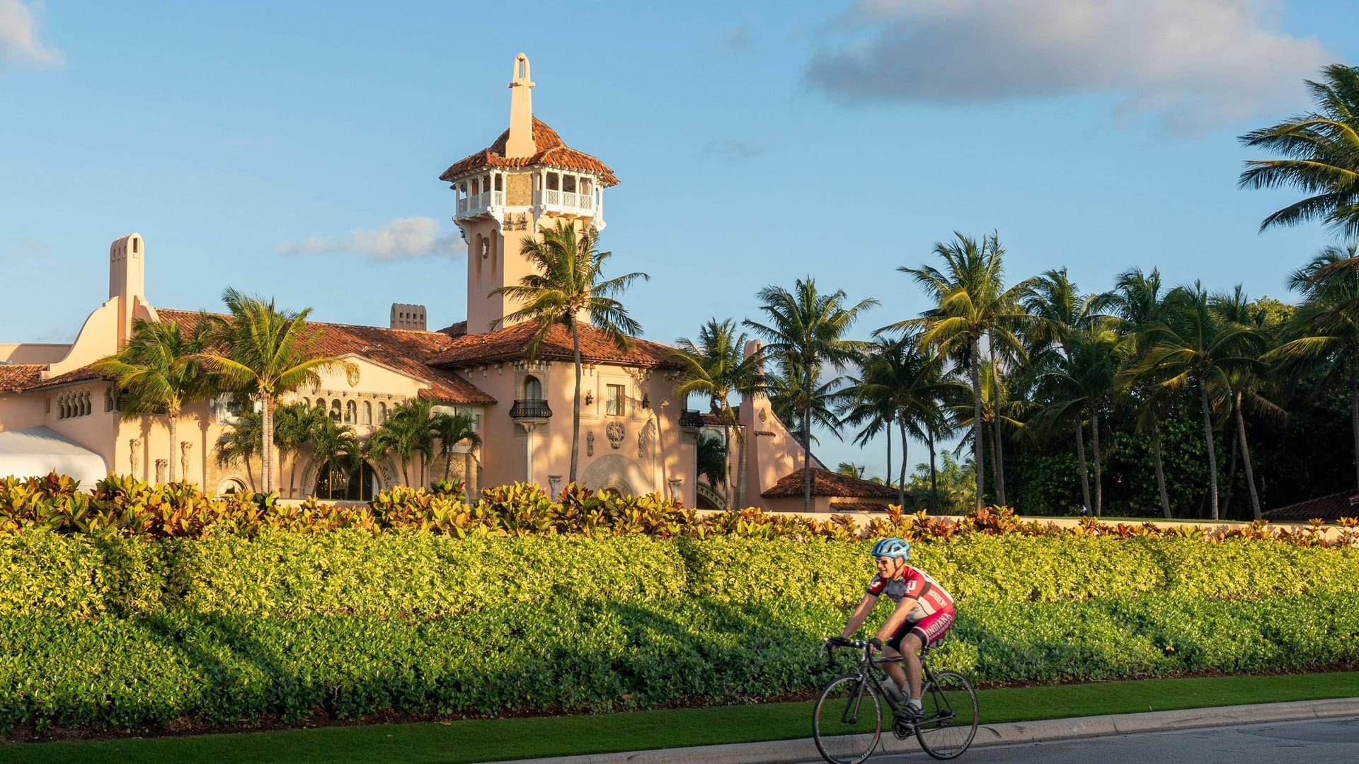 Mar-A-Lago in Palm Beach: Der Ex-Präsident wird des Betrugs beschuldigt.