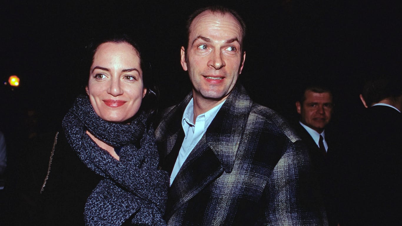 1993: Natalia Wörner und ihr damaliger Partner Herbert Knaup.