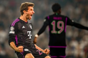 Thomas Müller: Mit ihm wechselte Bayern-Trainer Thomas Tuchel in Kopenhagen den Sieg ein.