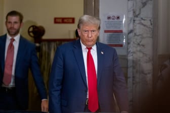 Donald Trump (Archivbild): Der Ex-US-Präsident ist bereit, temporär das Amt des Sprechers im US-Repräsentantenhaus zu übernehmen.