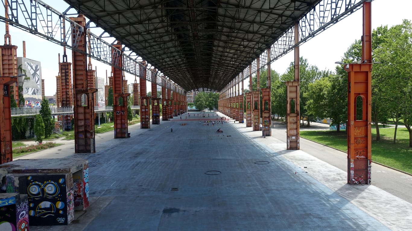 Der Dora Park in Turin (Archivbild): Hier traf die junge Frau ihre späteren Vergewaltiger.