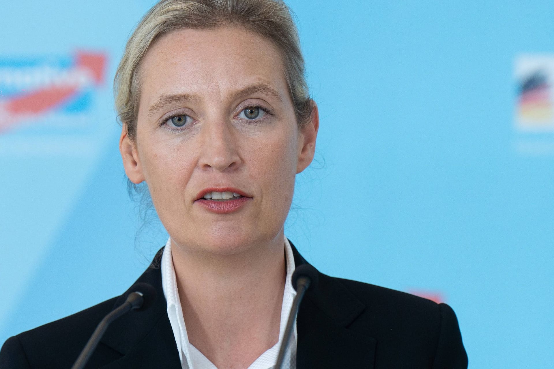 Alice Weidel: Aus Sicherheitsgründen hat die AfD-Chefin einen Auftritt abgesagt.