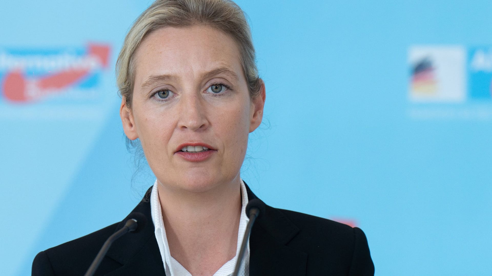 Alice Weidel: Aus Sicherheitsgründen hat die AfD-Chefin einen Auftritt abgesagt.