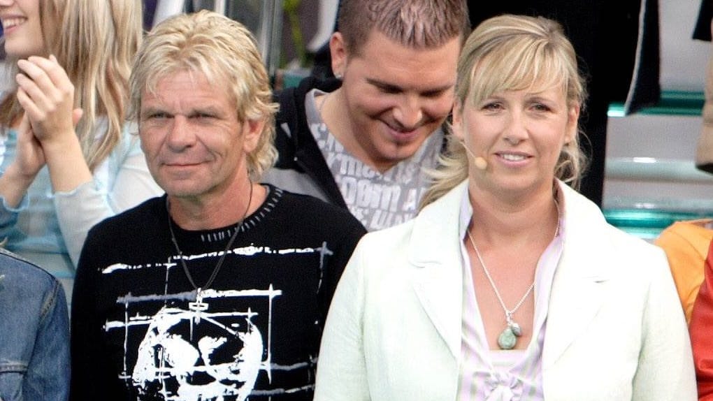 Andrea Kiewel und Matthias Reim im "Fernsehgarten" im Jahr 2006.