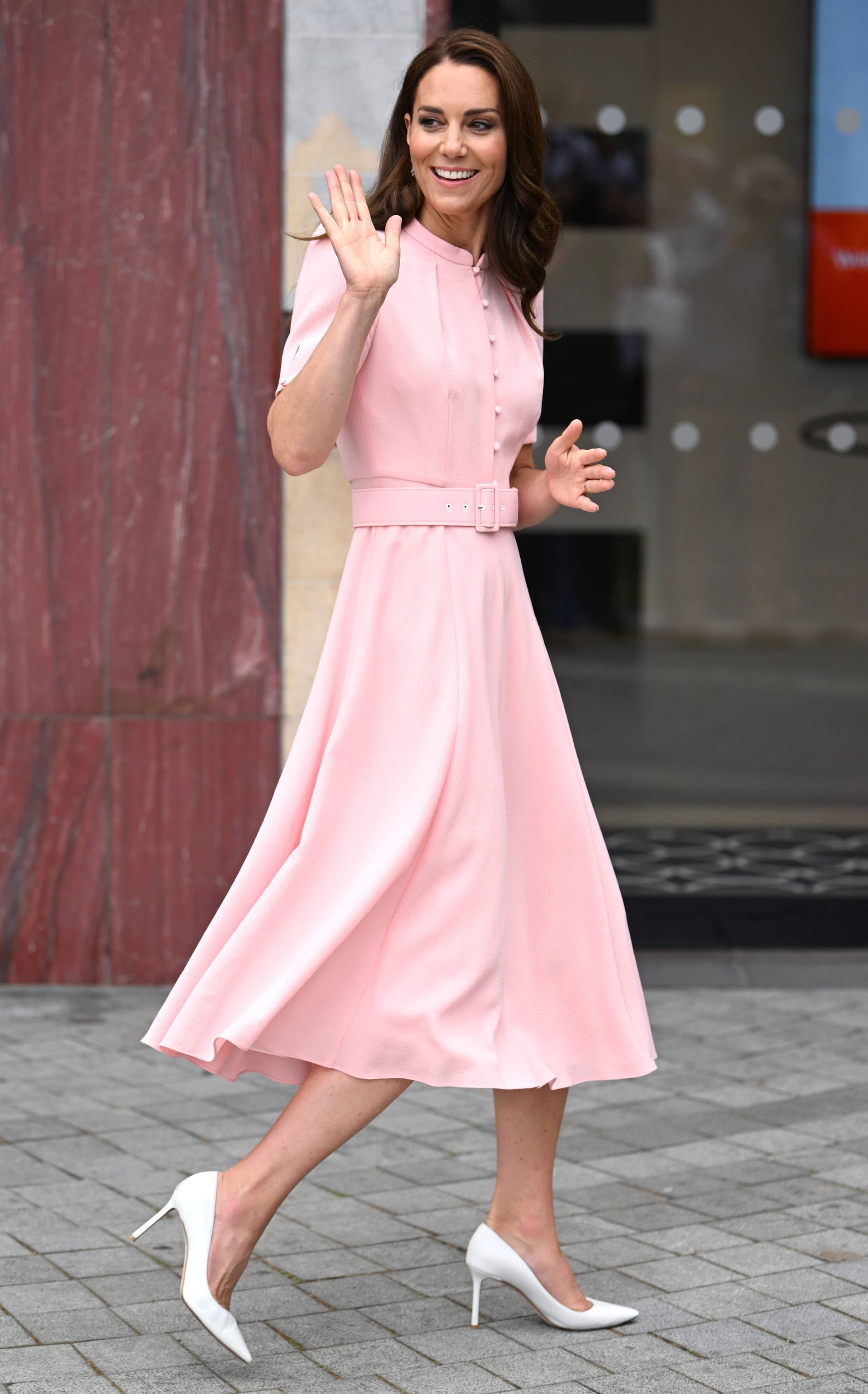 Die Princess of Wales im Juni 2023: Dieses Outfit würden Royalfans wohl als typischen Kate-Look bezeichnen.