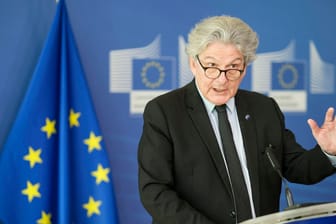 EU-Kommissar Thierry Breton (Archivbild): Soziale Netzwerke geraten ins Visier der Europäischen Union.