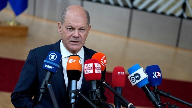 Bundeskanzler Olaf Scholz: Der SPD-Politiker setzt darauf, dass Israel sich an das Völkerrecht halten wird.