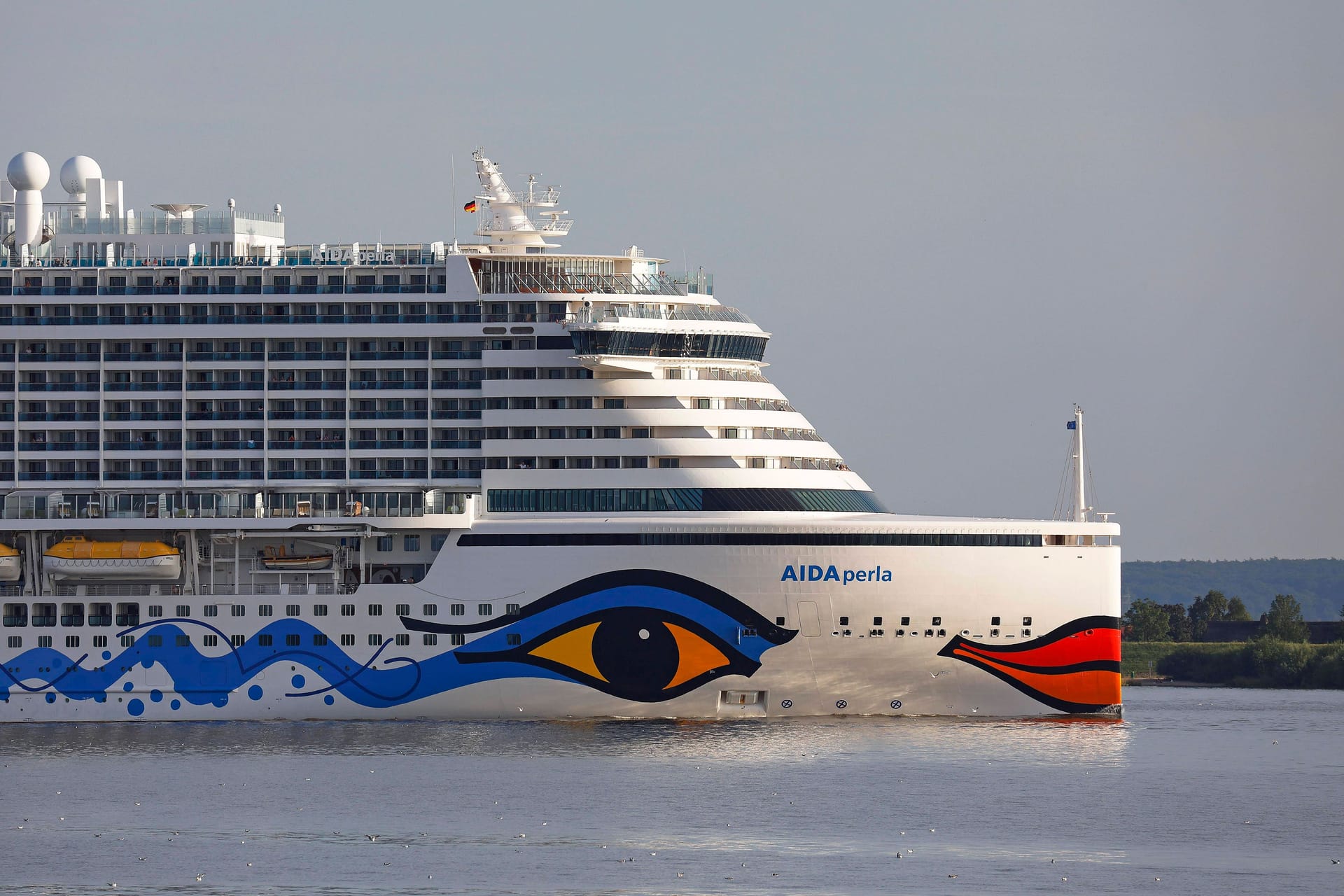 "Aida Perla" (Archivbild): Das Kreuzfahrtschiff ist in die Karibik unterwegs.