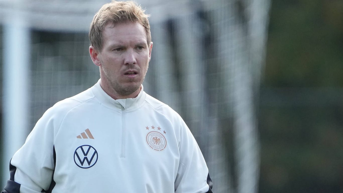 Julian Nagelsmann: Der deutsche Bundestrainer feiert gegen die USA sein Debüt.