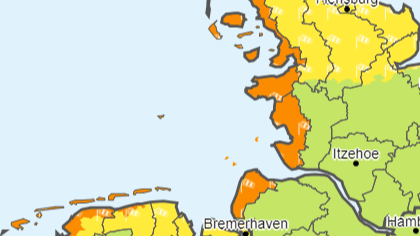 Zum Wochenende droht es an Deutschlands Nordseeküste erneut böig zu werden. Zum Wochenende droht es an Deutschlands Nordseeküste erneut böig zu werden.