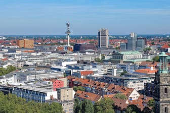 Hannover von oben (Symbolbild): In der niedersächsischen Landeshauptstadt soll es institutionellen Antiziganismus gegeben haben.