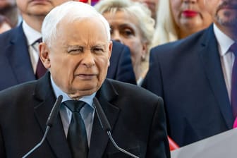 Jarosław Kaczyński auf Wahlkampf: Die Fronten im polnischen Parlament sind verhärtet.