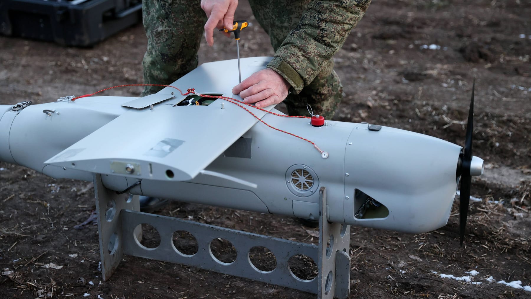 Drohnenteile an Russland geliefert? Deutscher Unternehmer verhaftet
