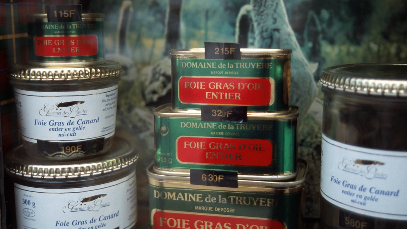 Foie Gras: Die französische Delikatesse gibt es nicht überall zu kaufen.