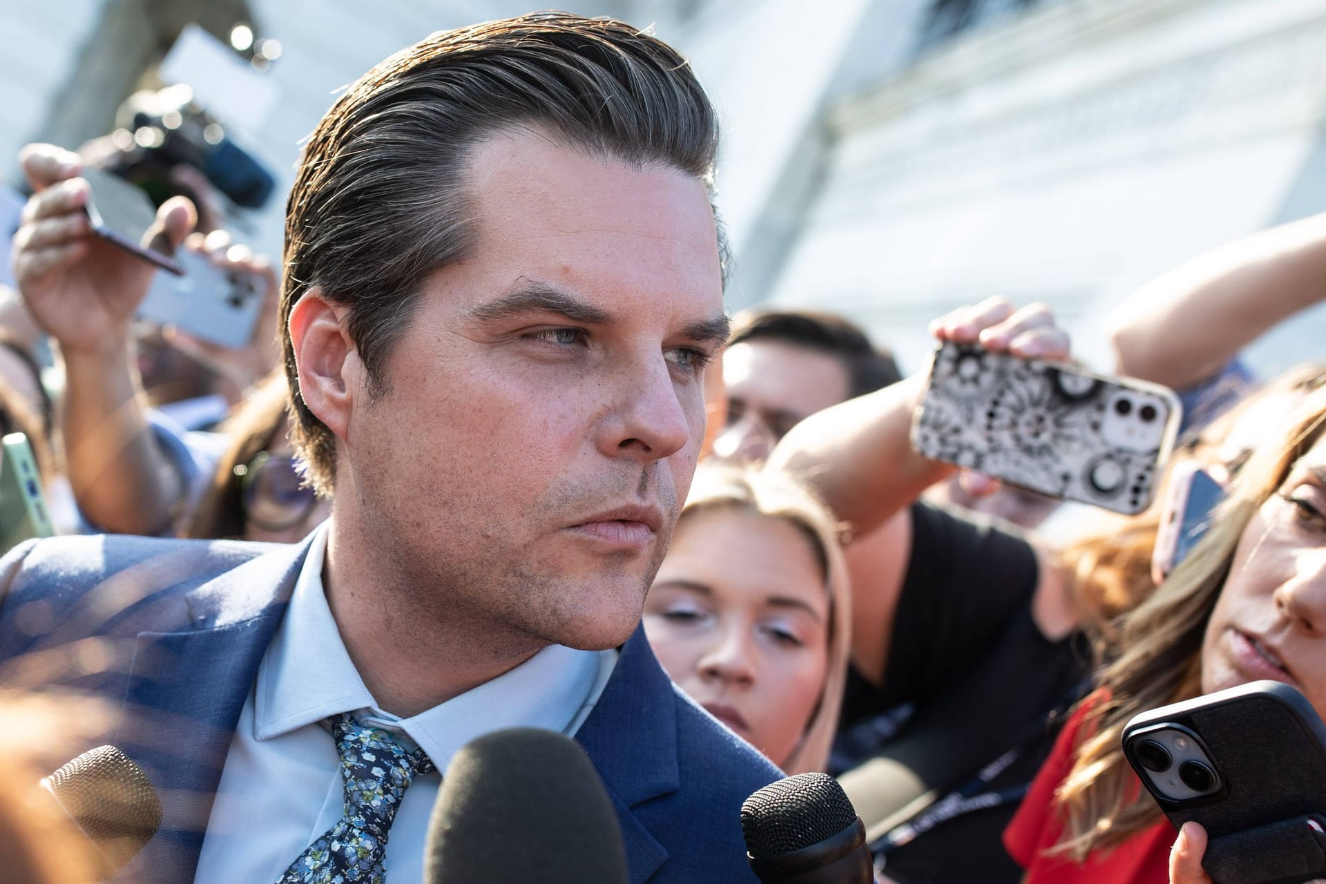 Anführer der Aufrührer: Floridas rechtsextremer Abgeordneter Matt Gaetz hat Kevin McCarthy gestürzt.