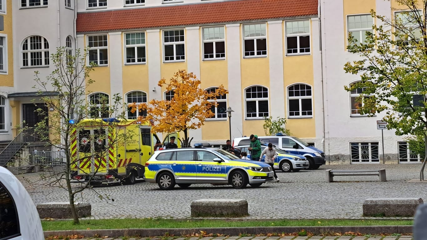 Schulkomplex in Pulsnitz bei Dresden