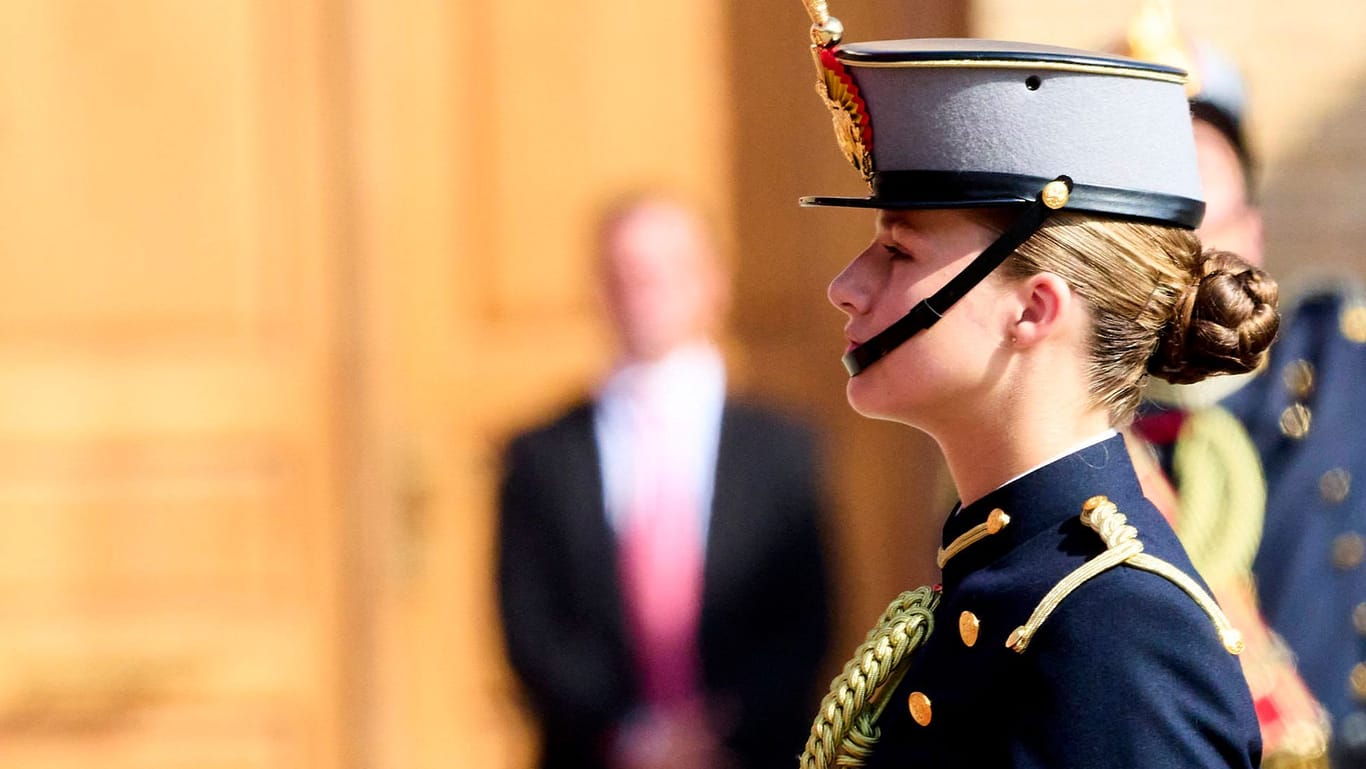 Prinzessin Leonor: Sie hat ihre Militärausbildung begonnen.