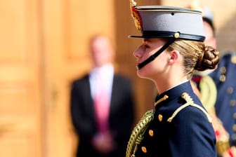 Prinzessin Leonor: Sie hat ihre Militärausbildung begonnen.