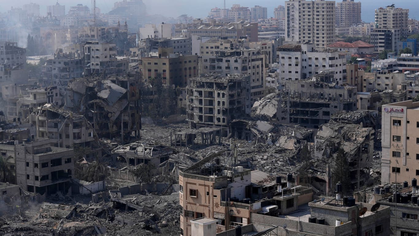 Zerstörung in Gaza-Stadt.