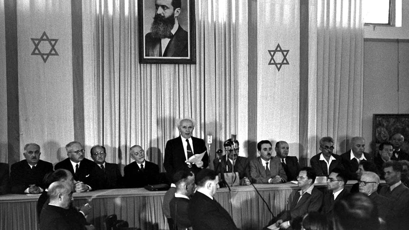 David Ben Gurion, erster Ministerpräsident von Israel (Archivbild): Er gilt als Staatsgründer Israels.
